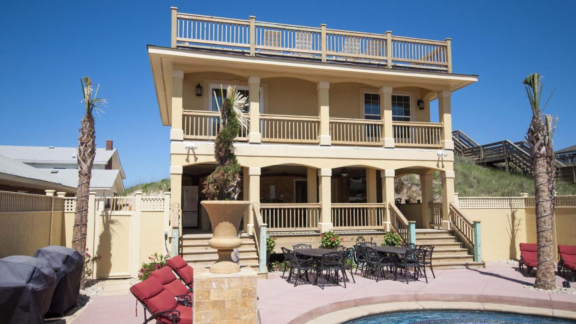 Ep204, Grande Ritz Carolina- Oceanfront, 18 Bedrooms, 18 Bathrooms 斩魔山 外观 照片